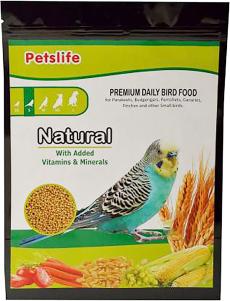 Petslife Natural Small Birds Food 200g for Lovebirds